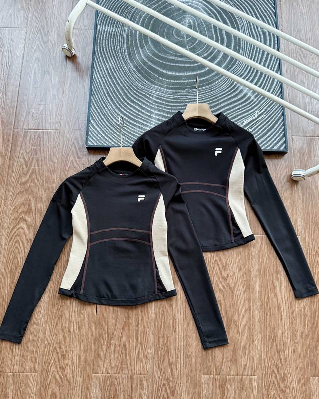 Fila Fusion women's knitted pullover base layer. This new, slim-fitting, trendy