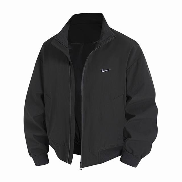 New Arrival! !!! !!! Nike American-style motorcycle flight jacket, loose and ve