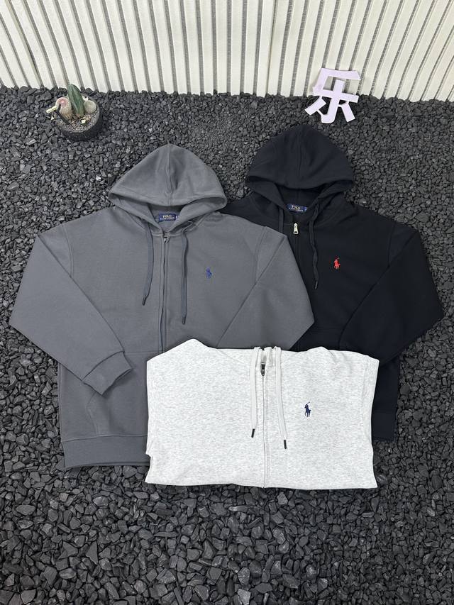 Ralph Lauren Fall/Winter Classic Embroidered War Horse Logo Chinese Cotton Hoode