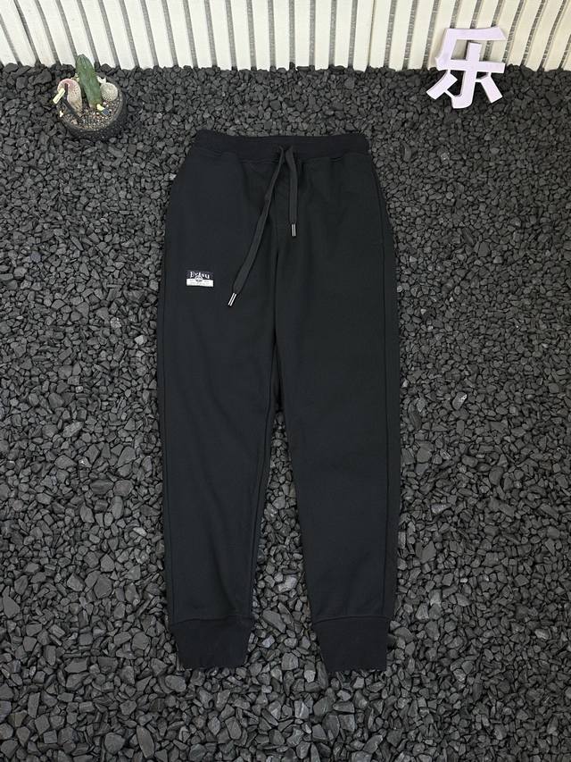 Evisukuro Fushen's new autumn/winter seagull-print elasticated cuff sweatpants f