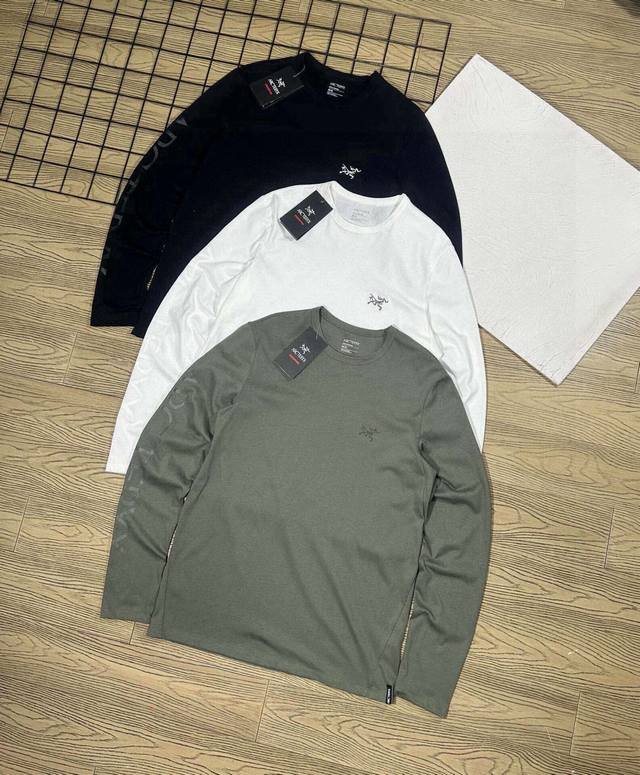Arc'Teryx new men's early autumn cotton long-sleeved T-shirt. New fall model, no
