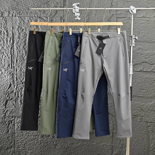 Arc'Teryx Simple and Versatile Windproof Men's Casual Trousers. 3D Slim Fit, Mad