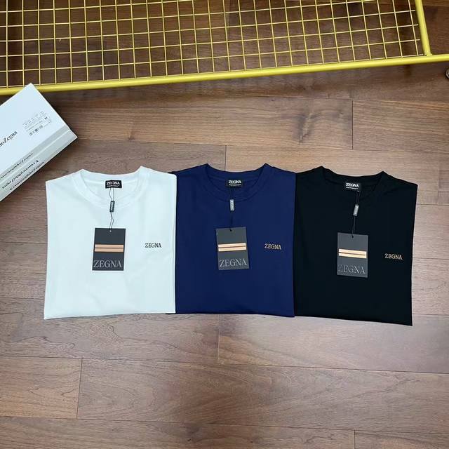 Carefully selected items! Zegna's new men's boxed crewneck long-sleeved T-shirt