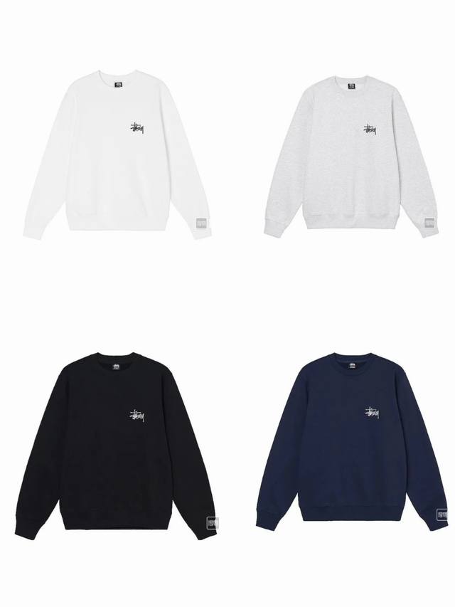 Stussy Roll The Dice Hoodie Stussy front and back printed round neck sweatshirtT