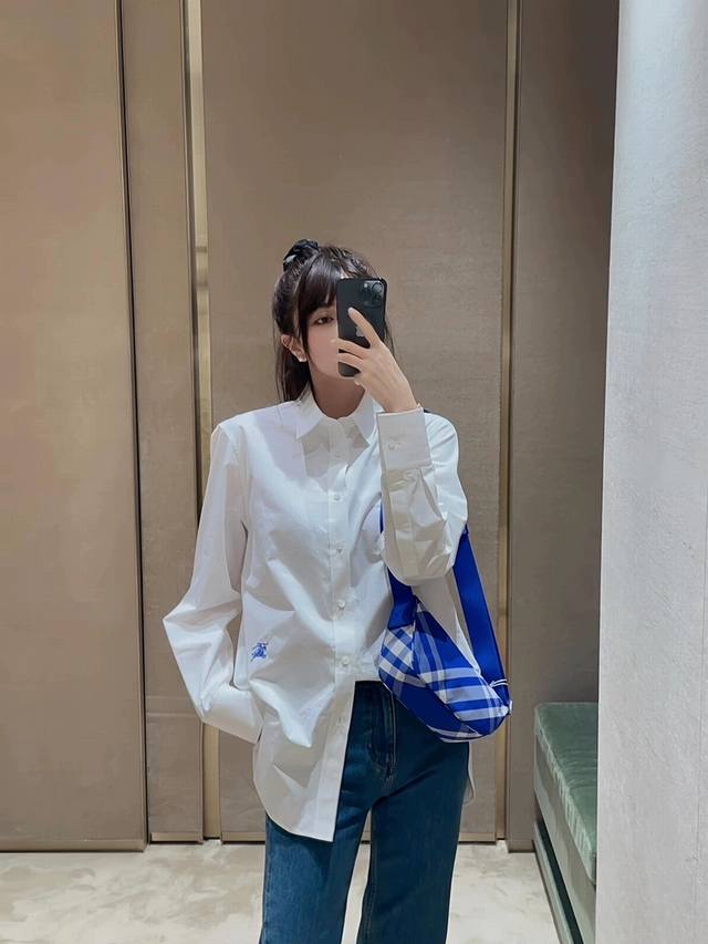 p: Burber*Y classic solid color long-sleeved shirt. shirts have always been a mu