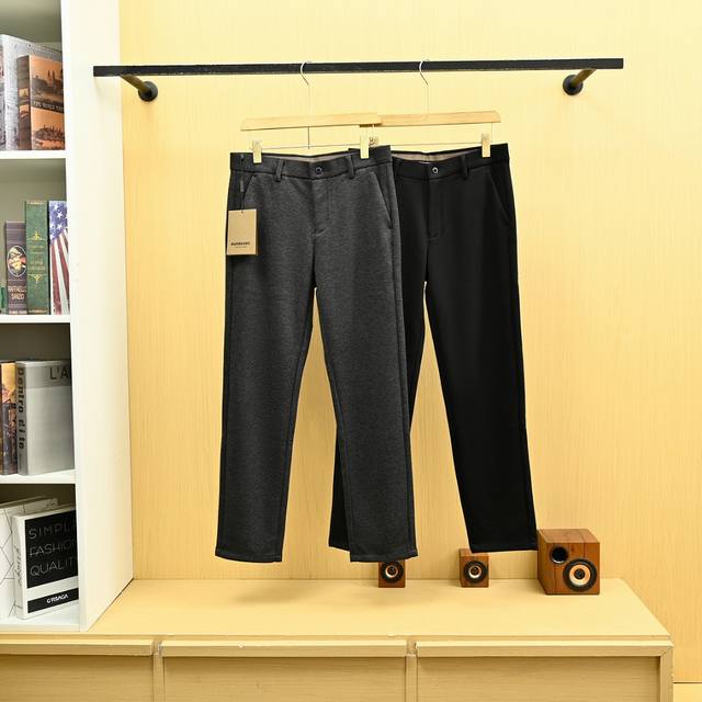 , style X2554. These Burberry men's premium sheep wool brushed business casual p