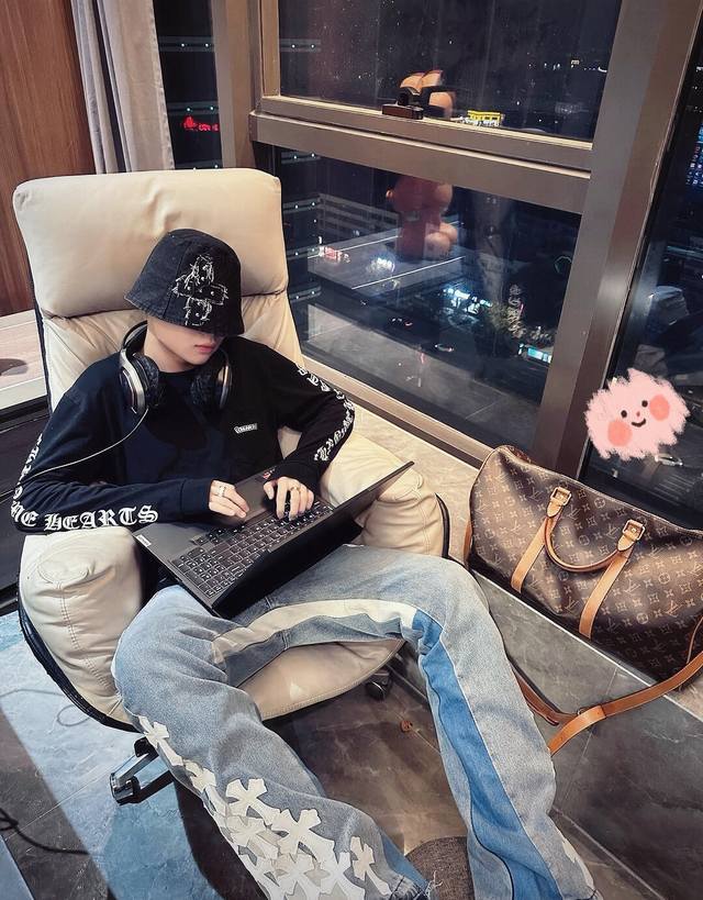 Gallery Dept Jeans Large Cross Leather Flared Jeans Gallery Dept. What's the mag