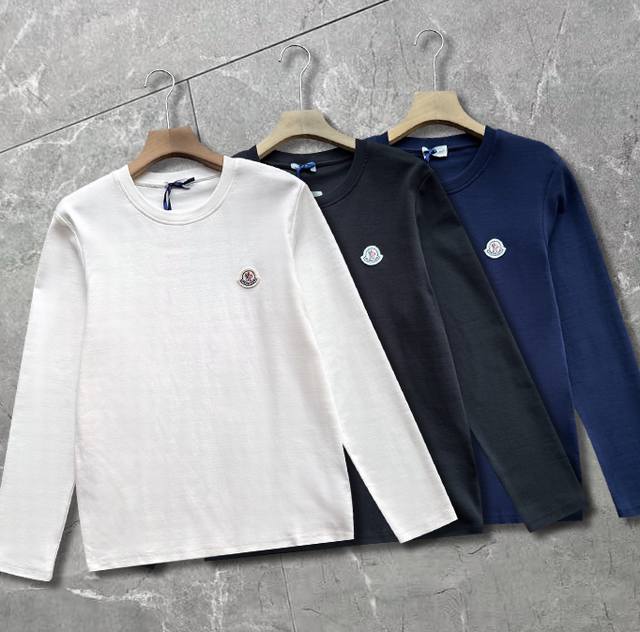 High quality Moncler unisex classic official website new embroidered label cotto