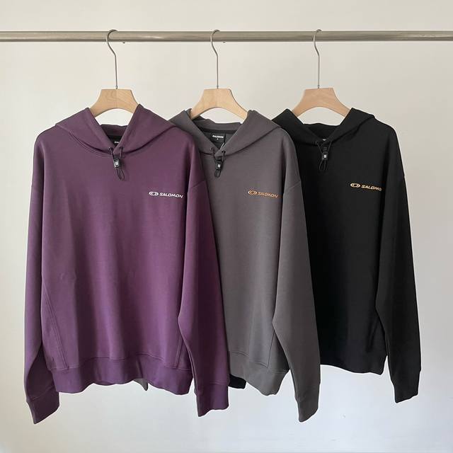 #Salomon designed for freedom#Super comfortable hooded sweatshirt with Salomon l