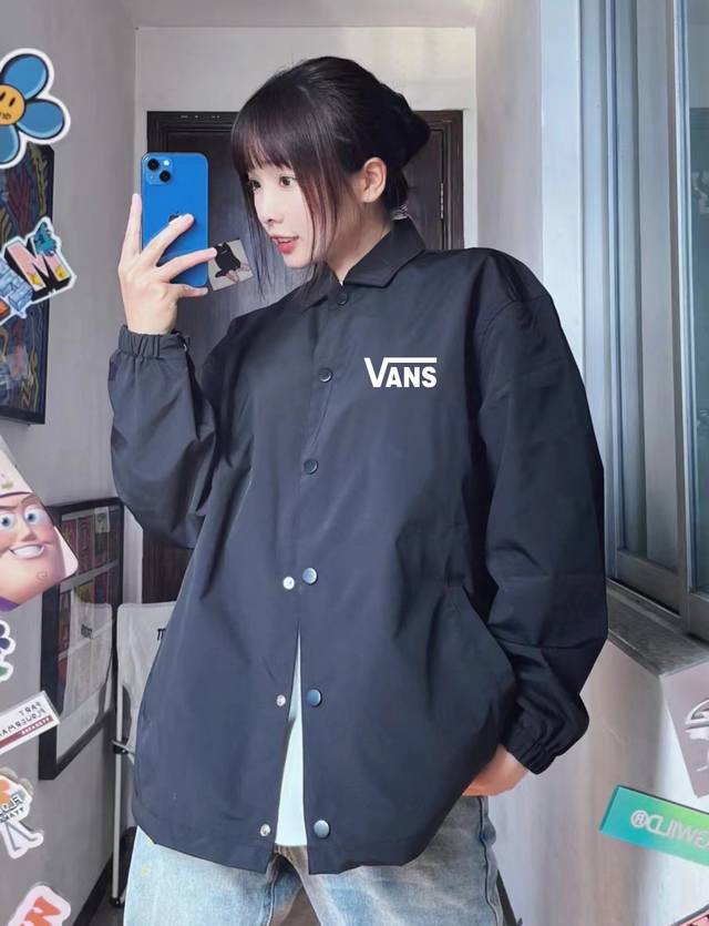 Vans Shibuya Limited Edition Japanese Harajuku Style Stand-up Collar Coach Jacke