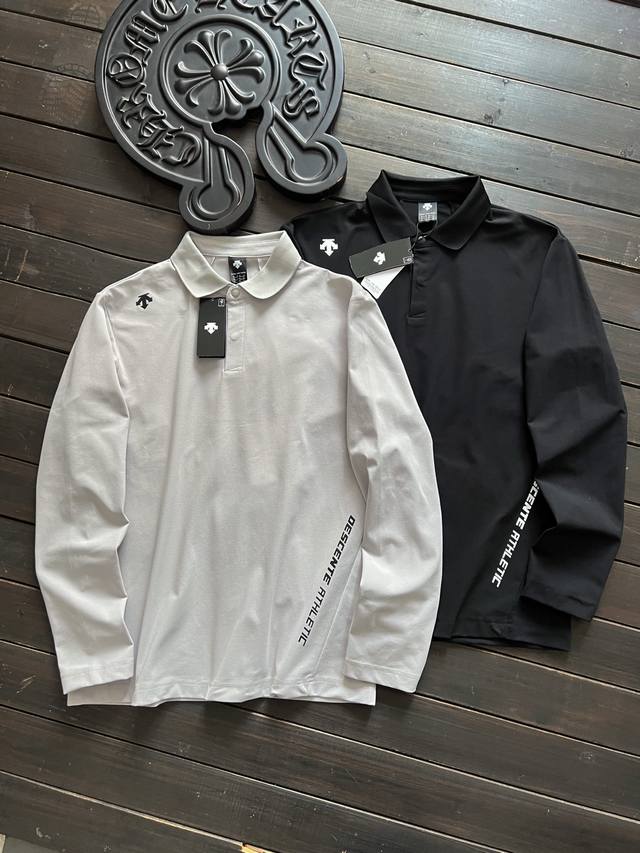 The Arrow Family stand-up collar long-sleeved polo shirt features a perfect rat