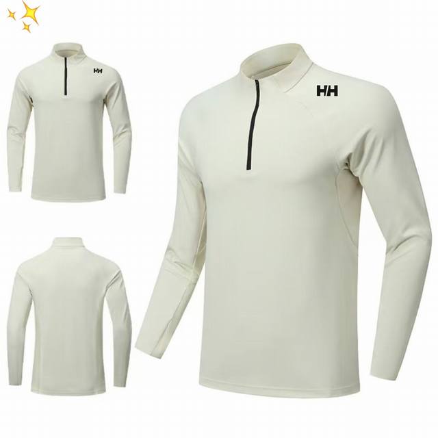 Offers Helly Hansen Hh four-color outdoor premium stand-up collar long-sleeved
