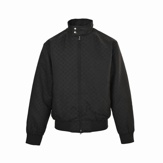 Gucci Gucci all-over print Gg stand-up collar quilted jacket Original price: 29,