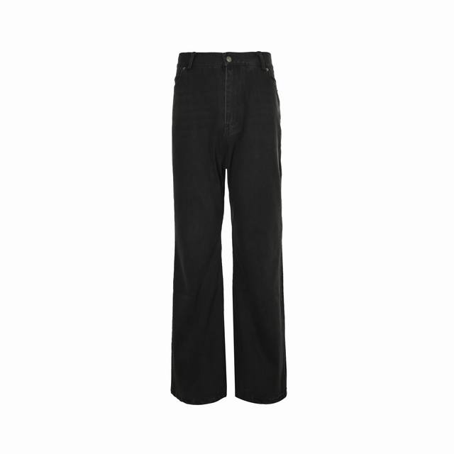 Balenciaga 25Fw Scimitar Bootcut Jeans Exclusively custom-woven 13oz twill slub
