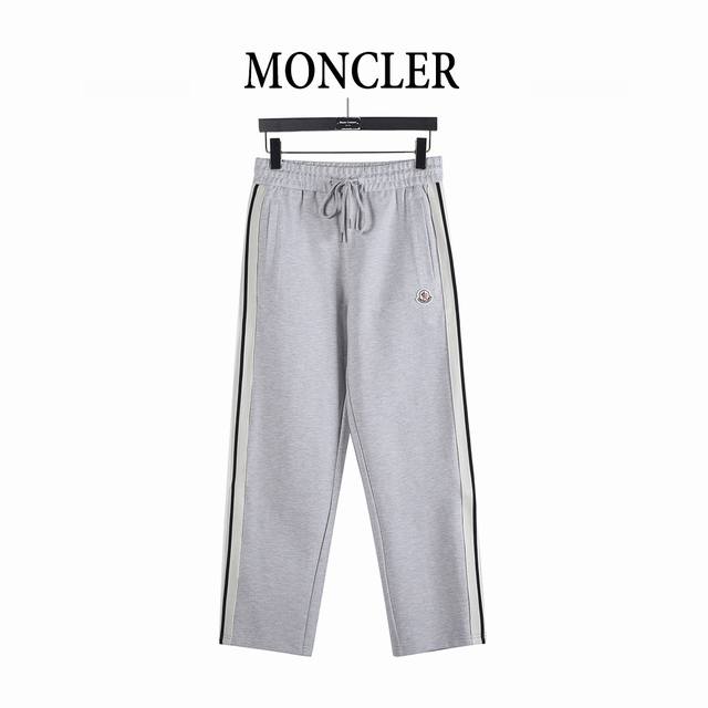 Moncler 25Fw Minimalist Logo Side Webbing Pants Set . These are custom-woven an