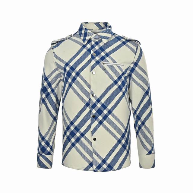 Burberry's classic checkered checkered jacket. Fabric: Custom-made, original che