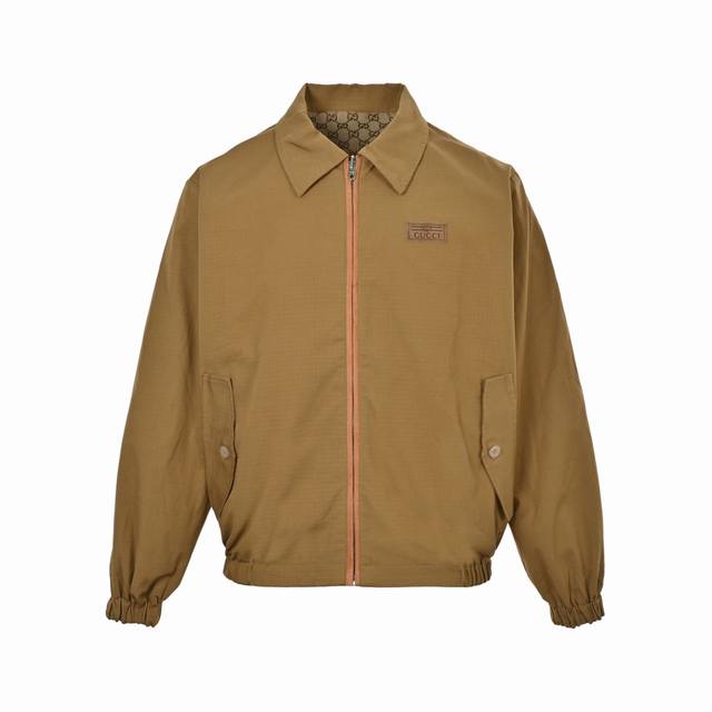 Gucci monogram jacquard double-sided jacket Custom-made Double G jacquard fabric