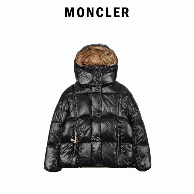 Black and Gold : Moncler Liriope series solid color waterproof nylon series obl