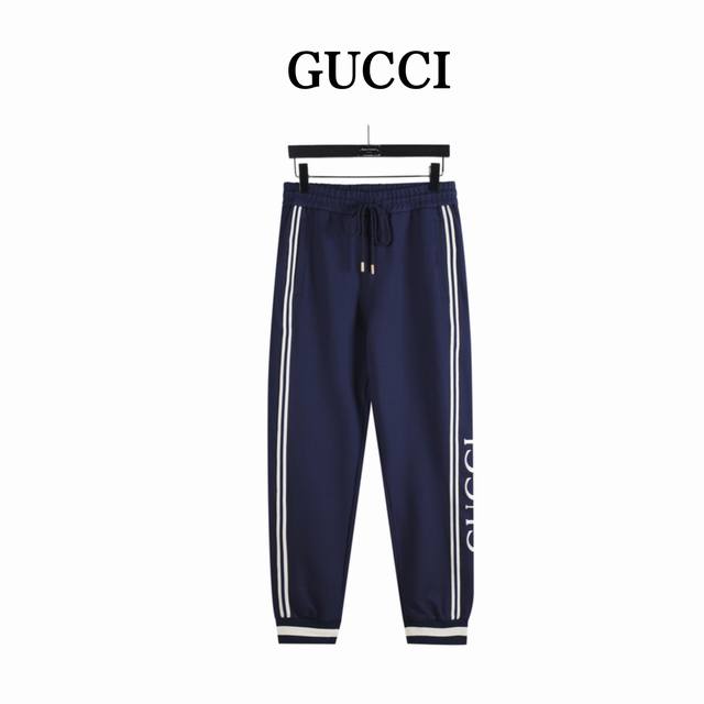 Gucci 25Fw new couple's trousers . Differentiating from the market trend, these