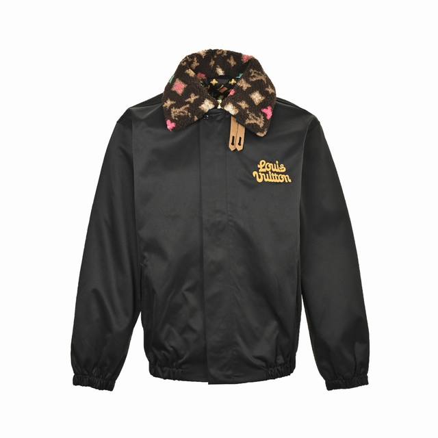 Louis Vuitton & Tyler 24Fw Monogram Removable Sherpa Collar Jacket This design f