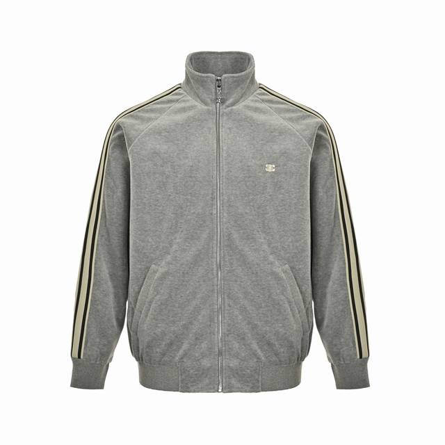 Celine Grey Arc de Triomphe Embroidered Suit JacketCustom twin velvet matte cott
