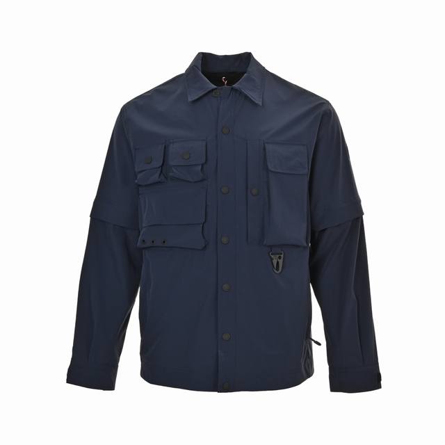 Moncler Multi-Pocket Functional Work JacketCustomized stretch woven functional f