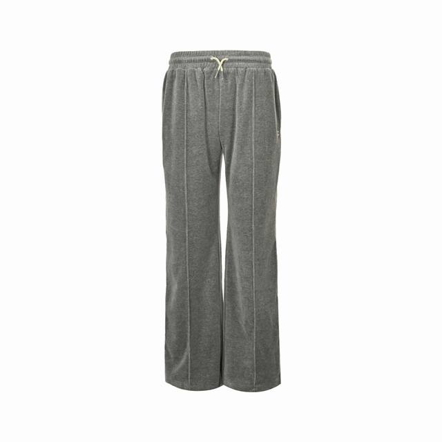 Celine Grey Arc de Triomphe Embroidered Set Trousers Custom twin velvet matte co