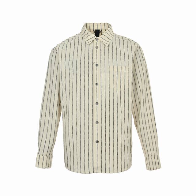 Chrome Hearts Chrome Hearts Sanskrit full-print yarn-dyed long-sleeved shirtOrig