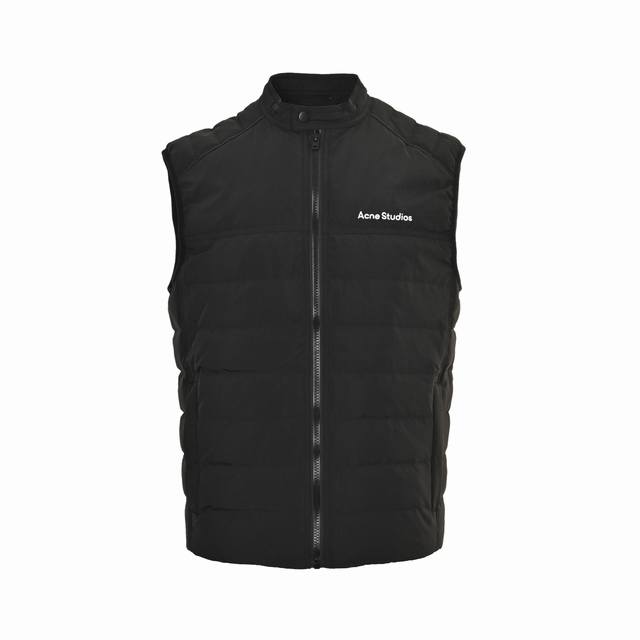 Acne Studios 25Fw Small-rib Thin Down Vest - Core lining filled with 60g Guangji