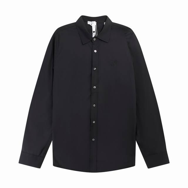 BbrClassic latest model shirt with shield B embroidery on the chestEsquel Textil
