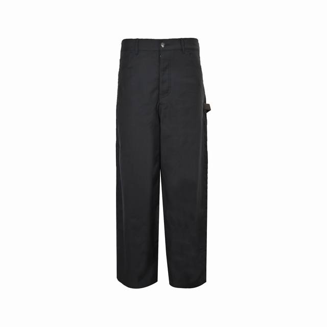 Loewe small label cotton twill work trousers Made of lightweight cotton twill fa