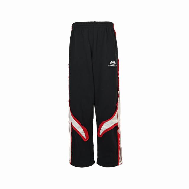 Balenciaga 25Fw patchwork webbing trousers Exclusively custom-woven 380g double-