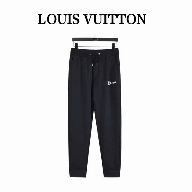 Louisvuitton 2025Ss Letter Embroidered Pattern Pocket Trousers. These are the la
