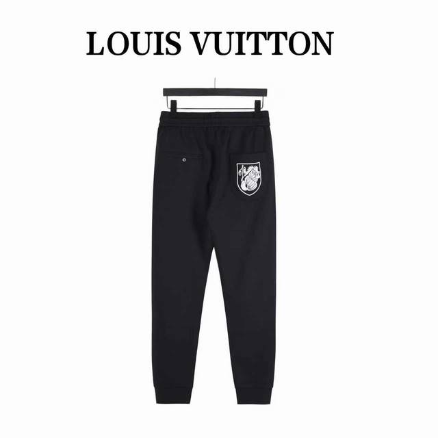 Louisvuitton 2025 Ss Zippered Back Pocket Shield Trousers, the latest 2025 casua