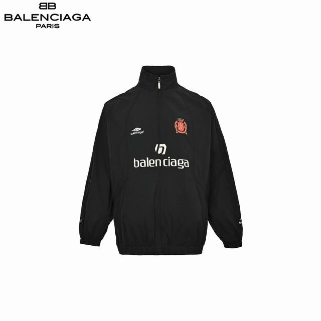Balenciaga 23Fw Manchester United Football Sports JacketLarge fit, high stand co