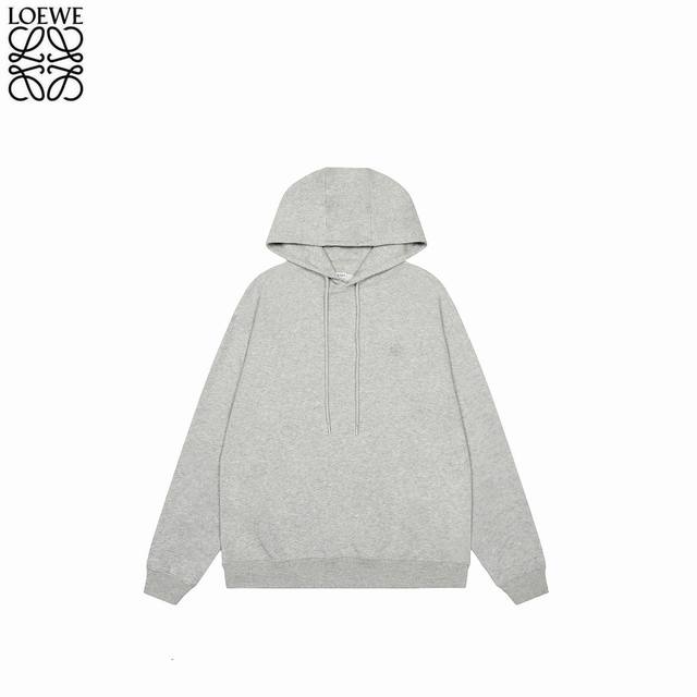 Loewe 25Fw dark pattern small logo hooded sweatshirtNo need for the so-called go