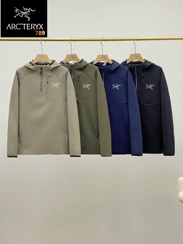 Arc'teryx Half-Zip Hooded Long-Sleeved Sweatshirt, Reinventing the Ultimate Spo