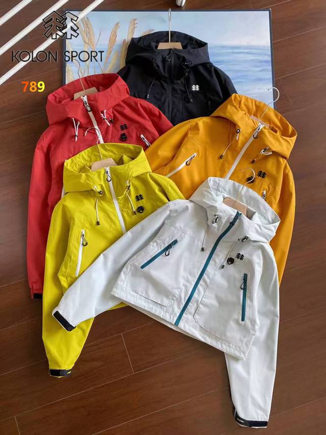 Women's Kolonsport autumn jacket, new arrival, windproof, water-resistant, brea
