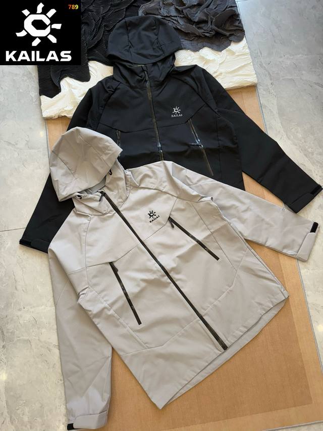 Kailas 3D Logo Outdoor Mountaineering Windproof Jacket This Kailas jacket combin