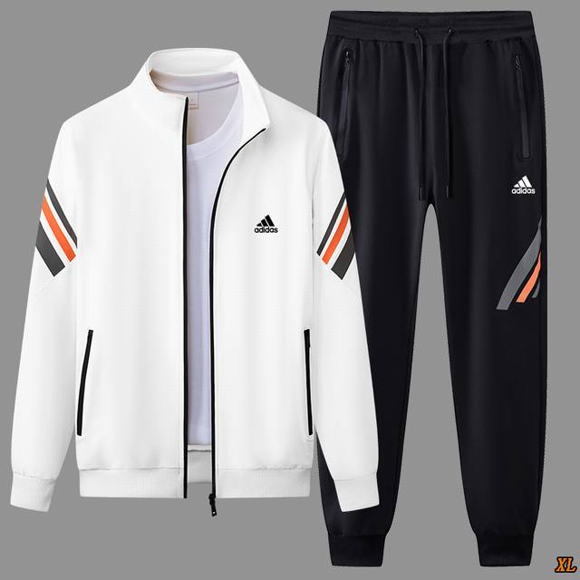 Adidas exclusive real shot of the new autumn high-quality trendy couple cardiga