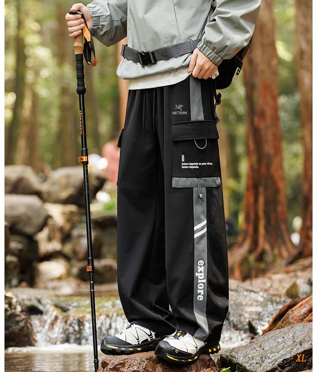 Arc'Teryx exclusive real shot of the new autumn high-quality work pants loose st