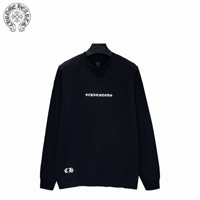 Chrome Hearts 25FW Colorful Cross Crewneck Sweatshirtis made from 21-count doubl
