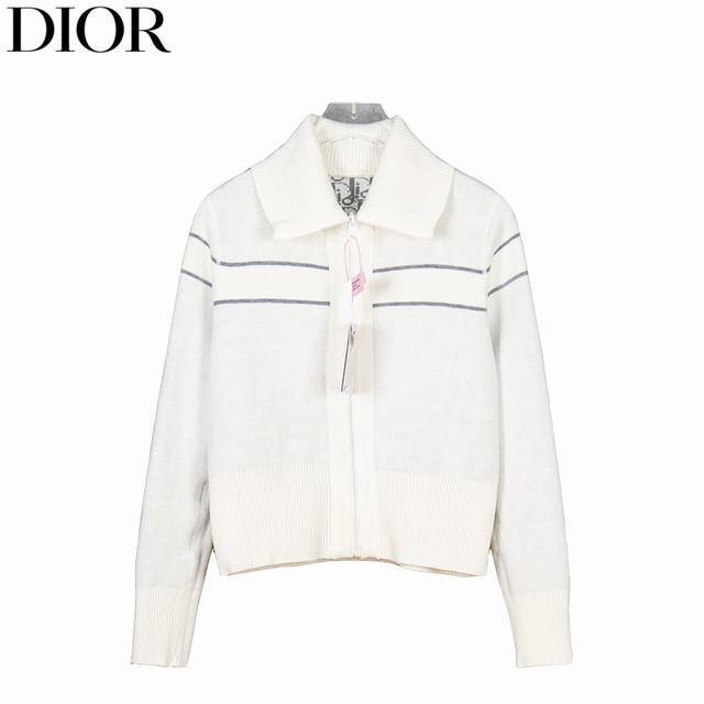 Dior 25Fw Oblique Jacquard Knit Cashmere Reversible JacketMade from premium cash