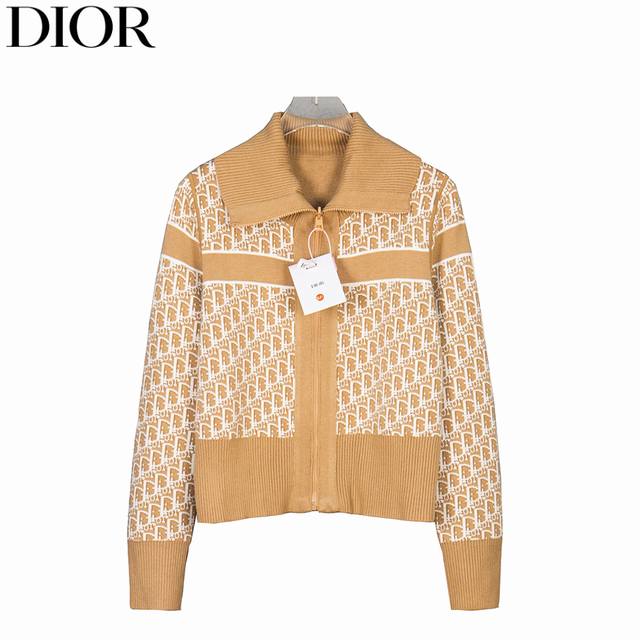 Dior 25Fw Oblique Jacquard Knit Cashmere Reversible JacketMade from premium cash