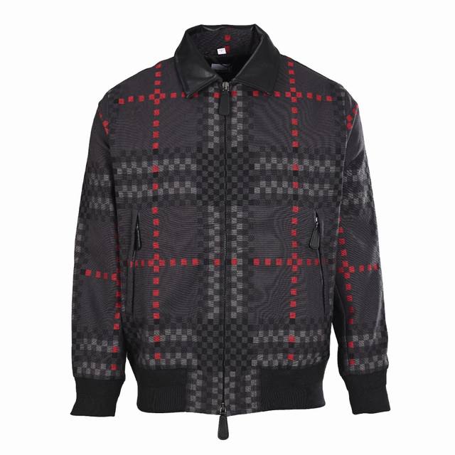 Burberry Bbr pixel wool blend Harrington jacket . Originally purchased at Shenz