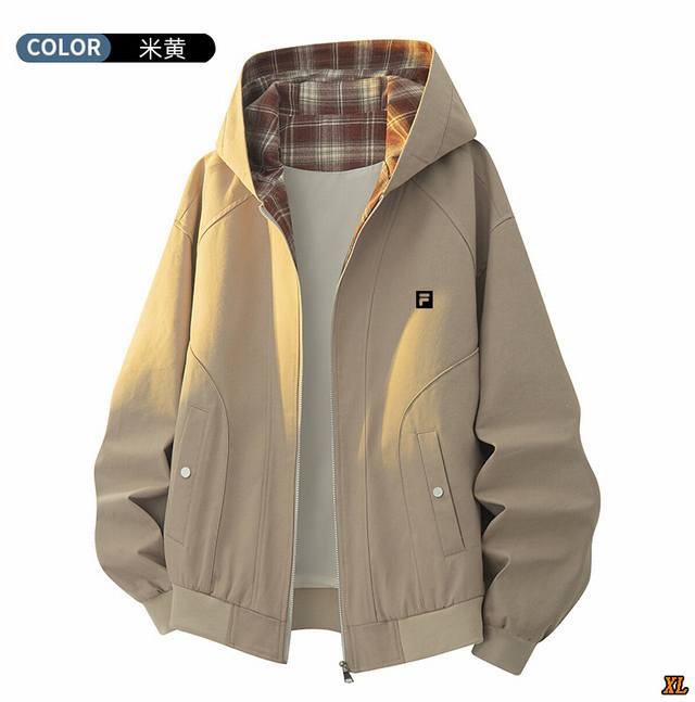 Fila exclusive real shot of the new M-8Xl autumn high-quality large-size hooded