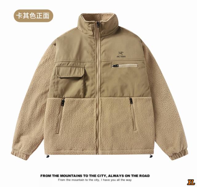 Arc'Teryx exclusive real shot of the new autumn high-quality stand-up collar po