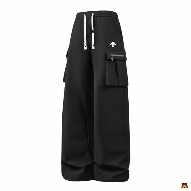 Descente exclusive real shot of the new autumn high-quality loose large pocket s