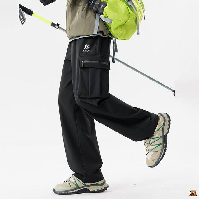 Kailas exclusive real shot of the new autumn high-quality loose large pocket str
