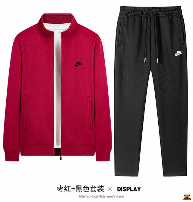 Nike exclusive real shot of the new autumn high-quality cardigan sweatshirt swe